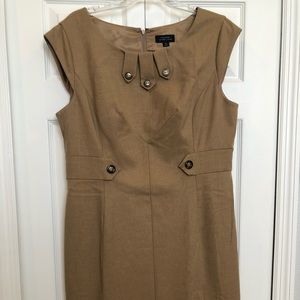 Tahari Tan dress